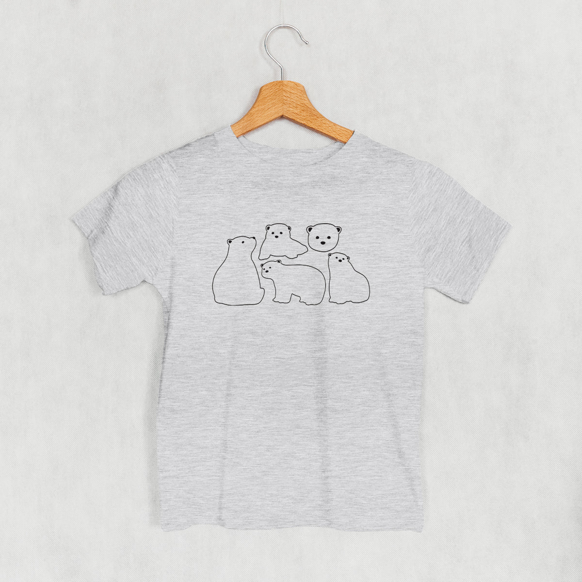 Polar Bears Outline (Kids)