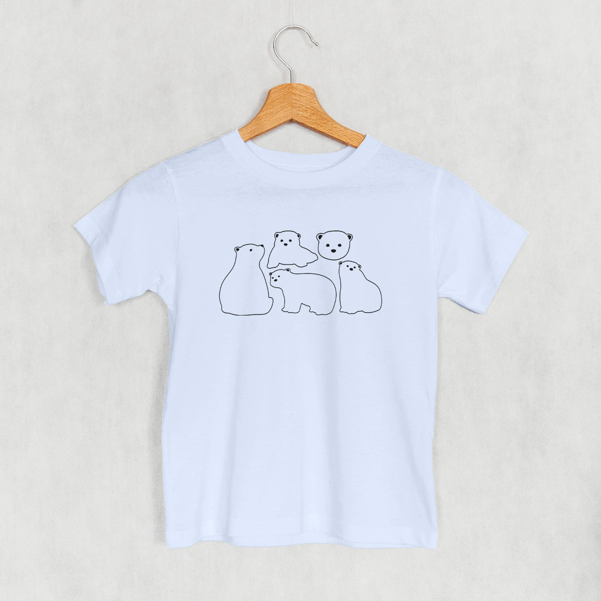 Polar Bears Outline (Kids)
