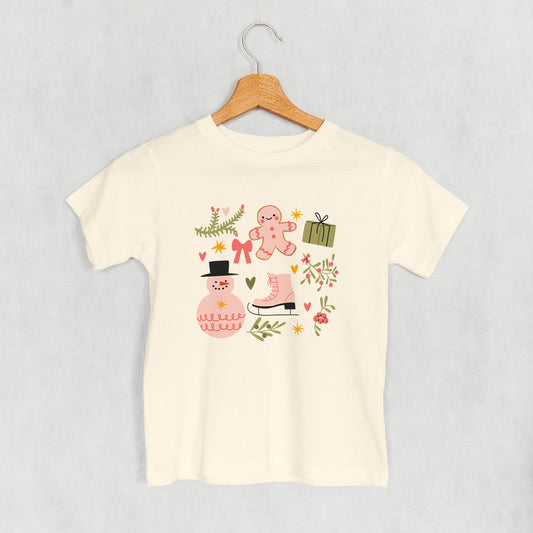 Pink Christmas Doodles (Kids)