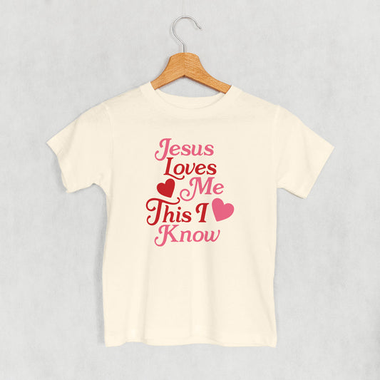 Jesus Loves Me This I Know Hearts (Kids)