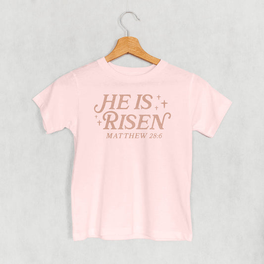 He Is Risen Distressed (Kids)