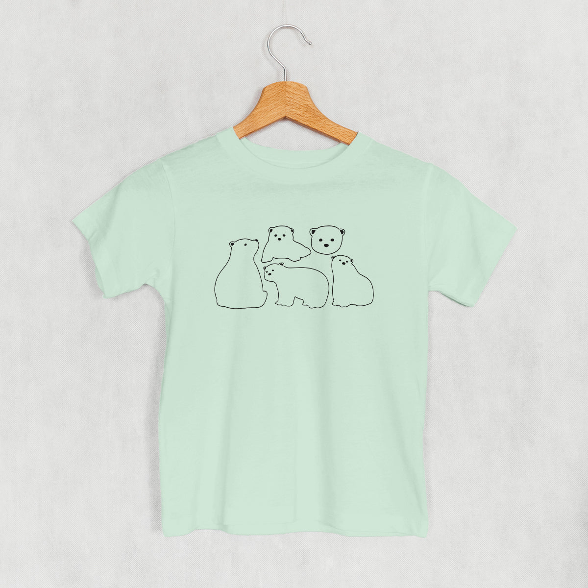 Polar Bears Outline (Kids)