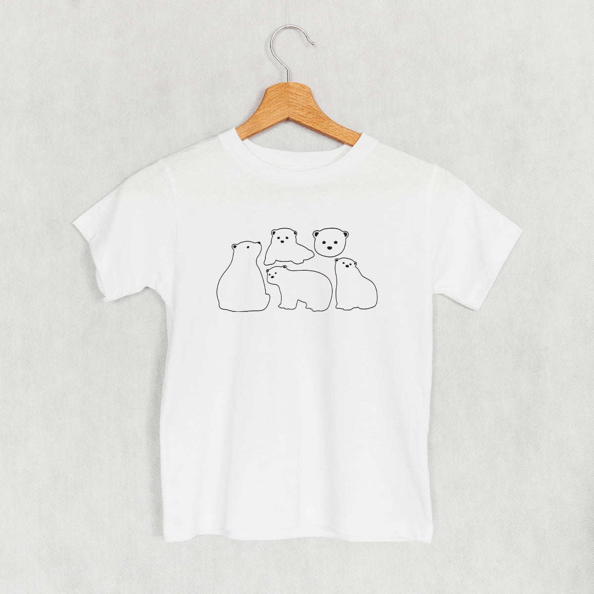 Polar Bears Outline (Kids)