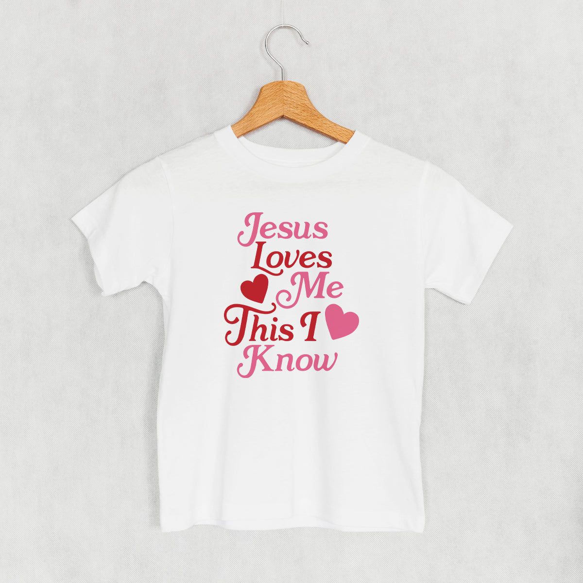 Jesus Loves Me This I Know Hearts (Kids)