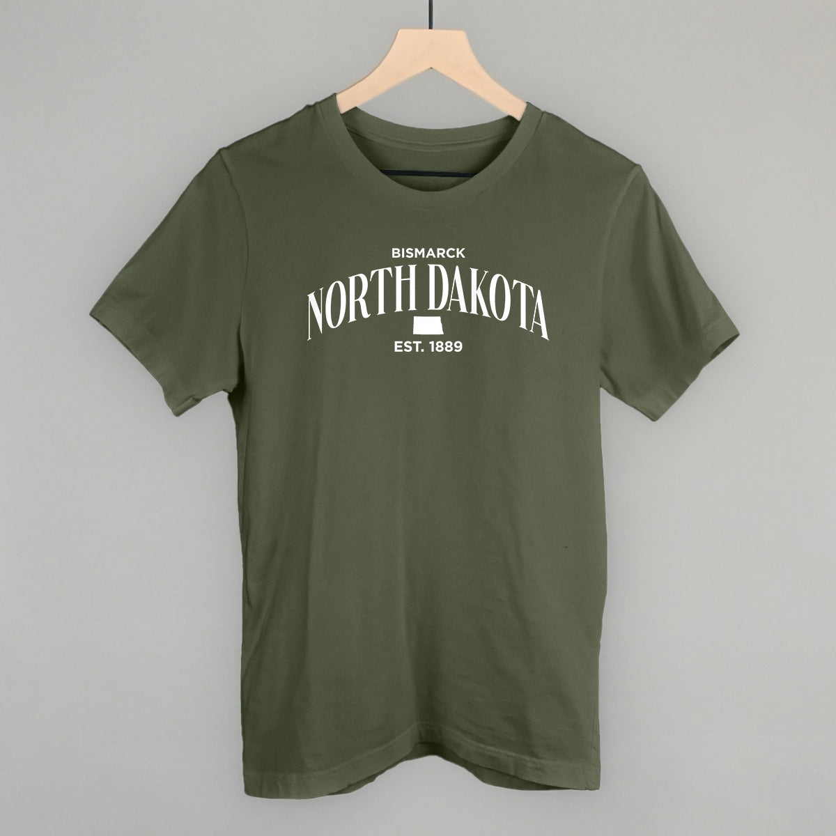 North Dakota Est. 1889 (White)