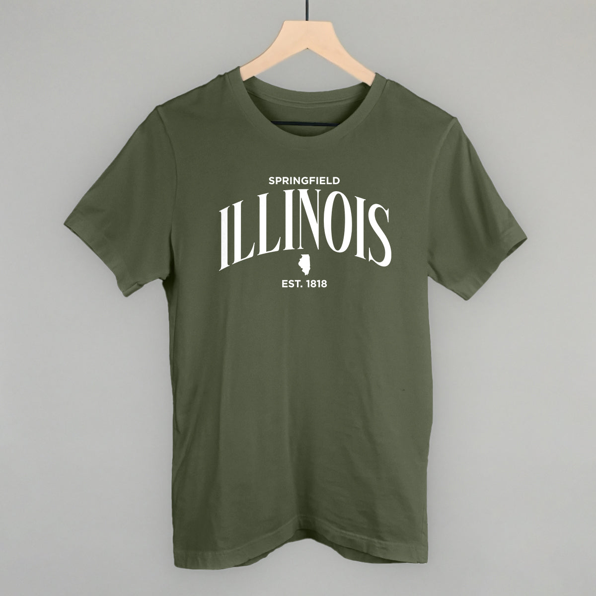 Illinois Est. 1818 (White)