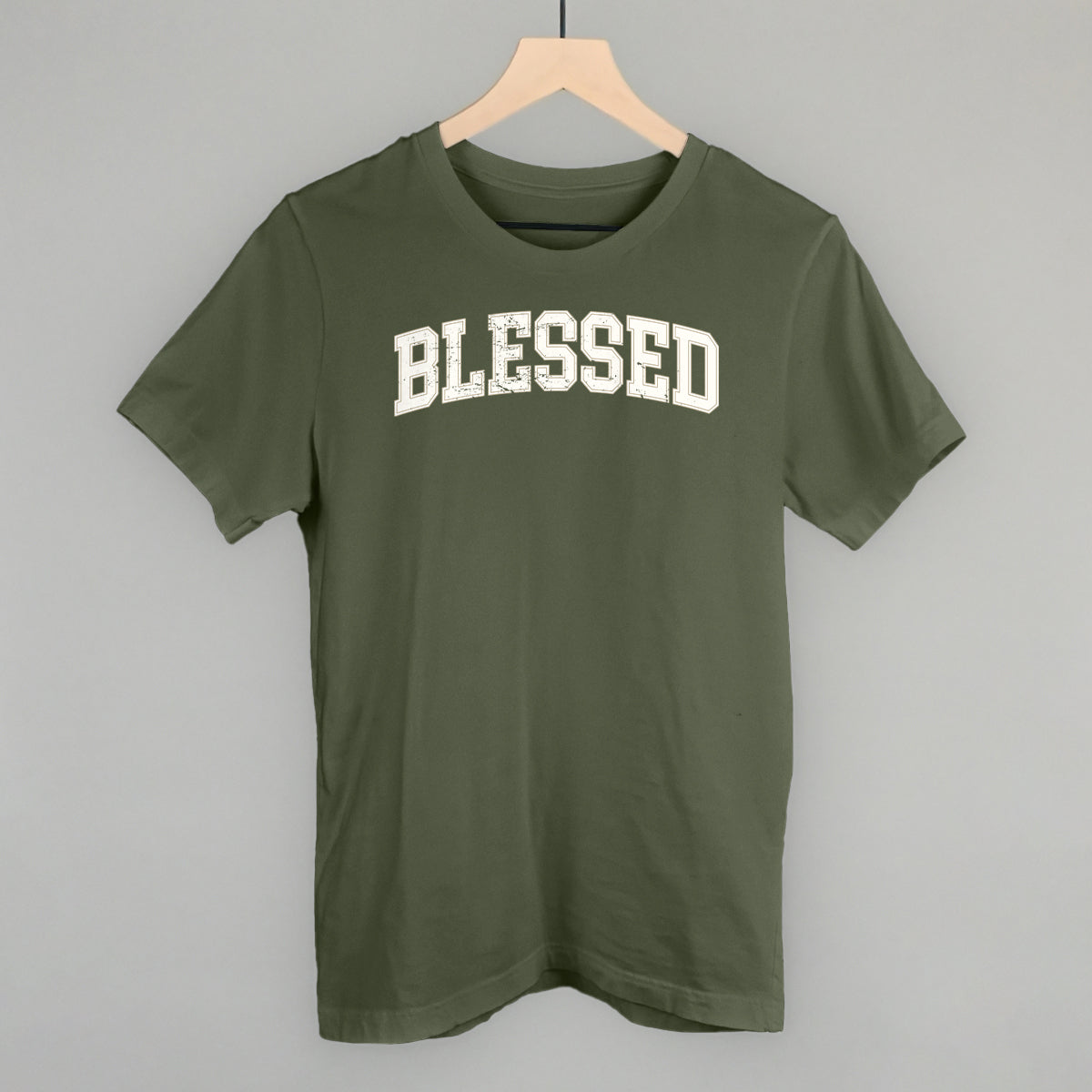 Blessed Distressed Collegiate