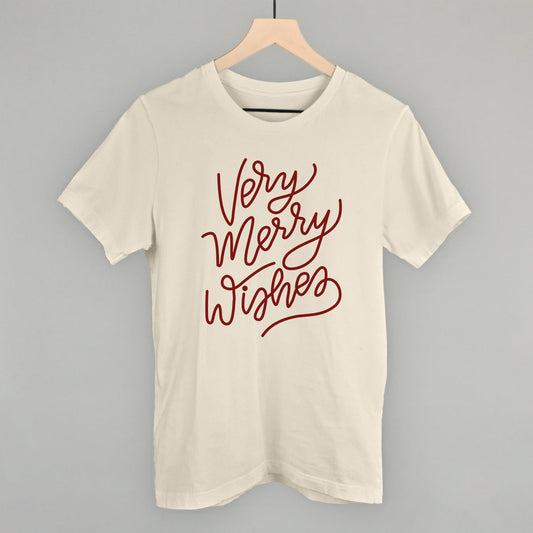 Very Merry Wishes Handwritten