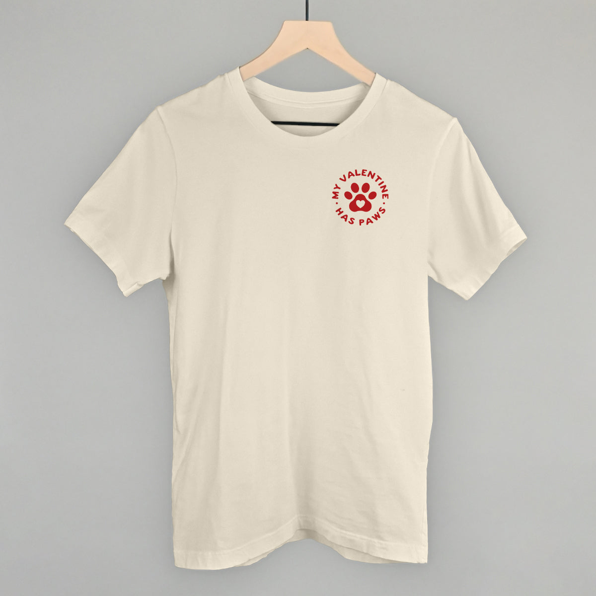 My Valentine Has Paws (Left Chest)