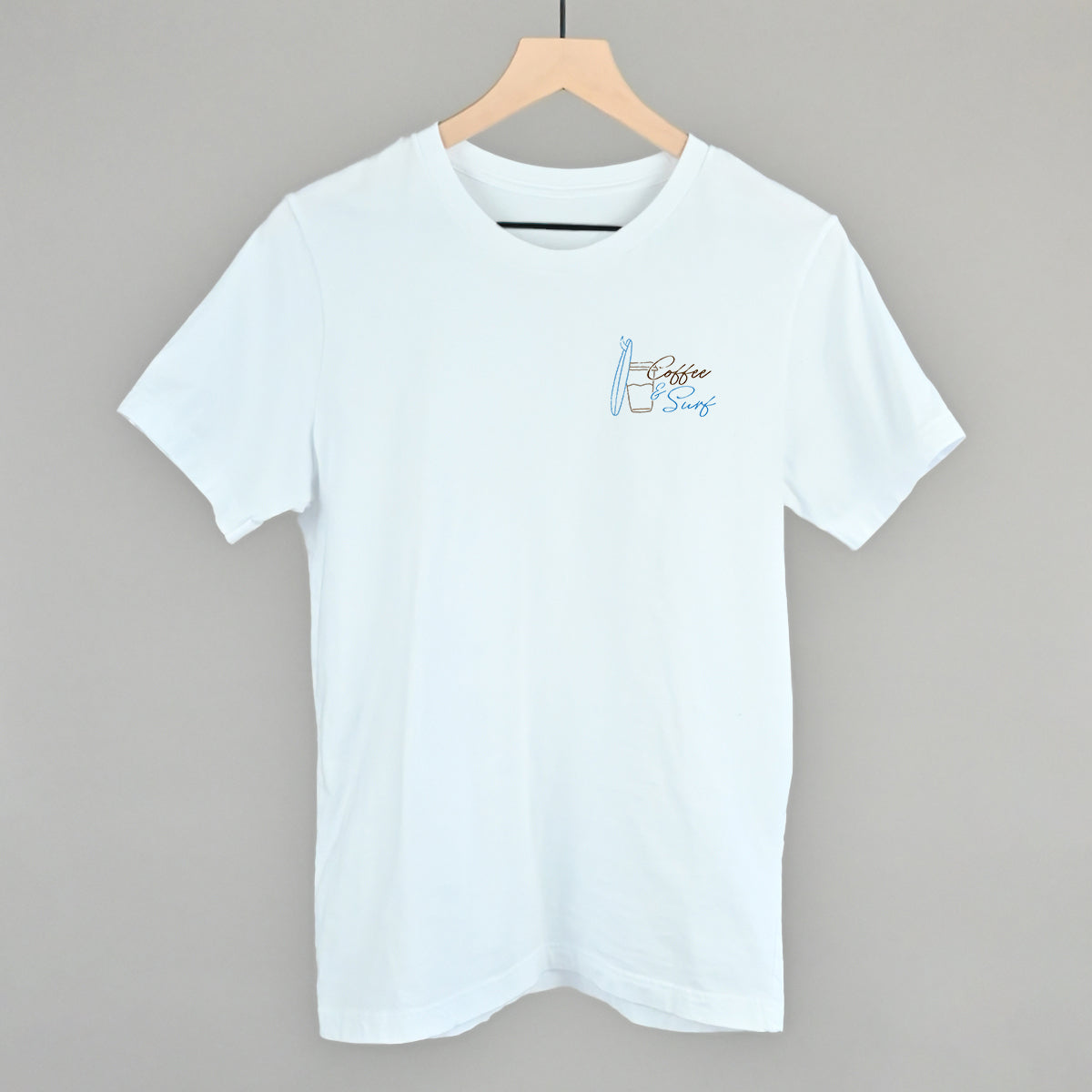 Coffee & Surf (Left Chest)
