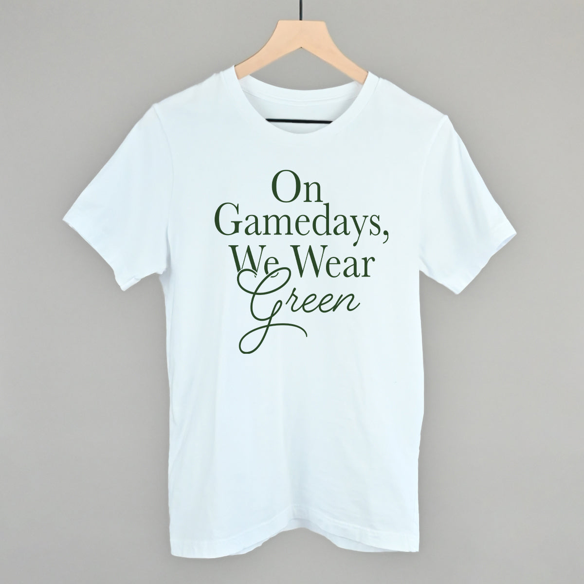 On Gamedays, We Wear Green