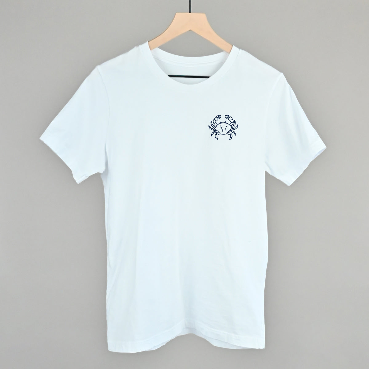 Crab Doodle (Navy Blue) (Left Chest)