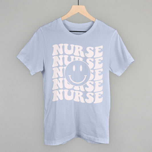 Retro Nurse Smiley (Repeated)