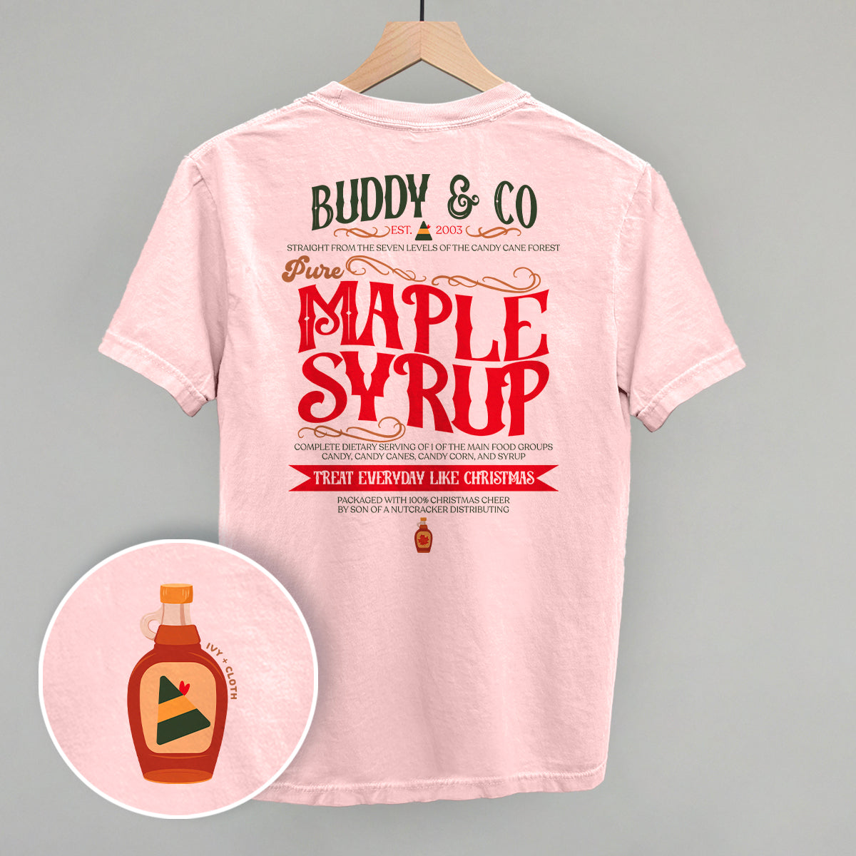Buddy & Co Maple Syrup (Back Print)