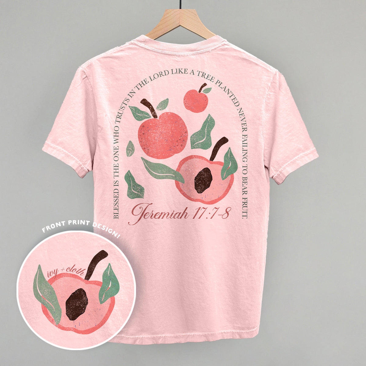 Trusts In The Lord Peaches (Back Print)