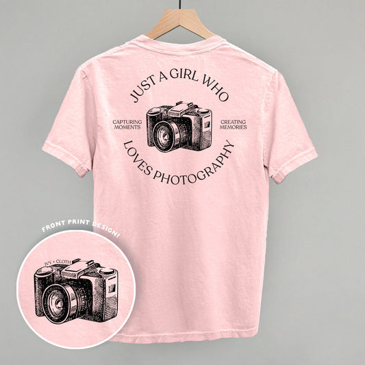 Just A Girl Who Loves Photography (Back Print)