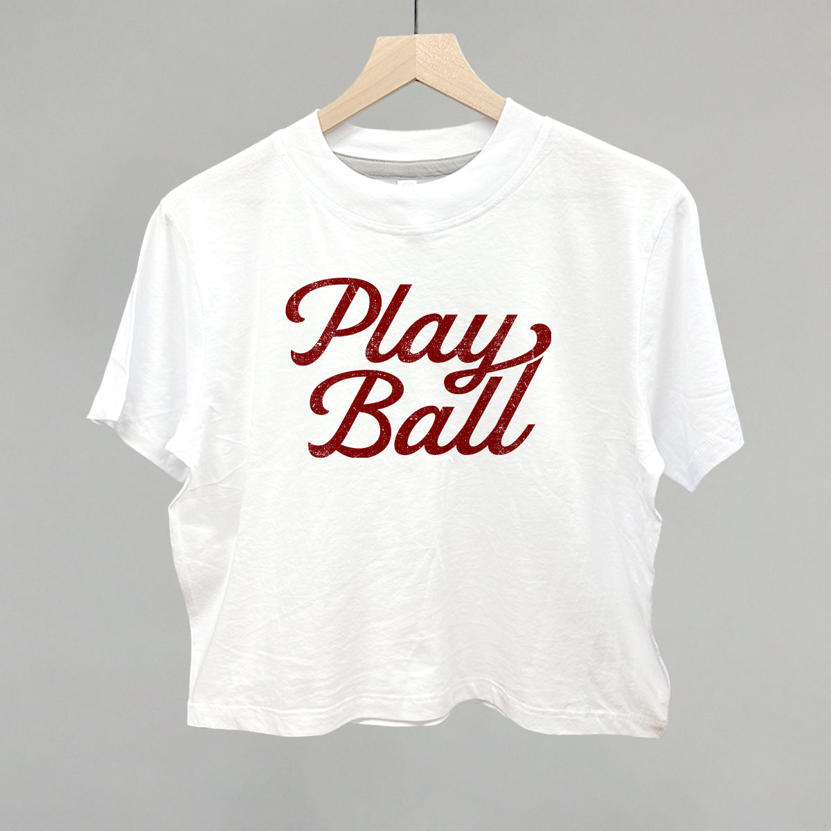 Play Ball (Vintage Script)
