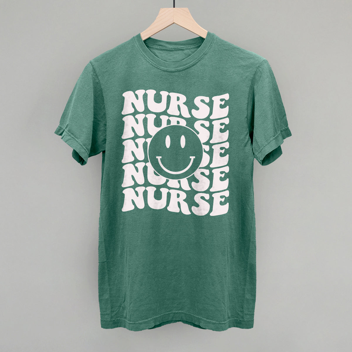 Retro Nurse Smiley (Repeated)