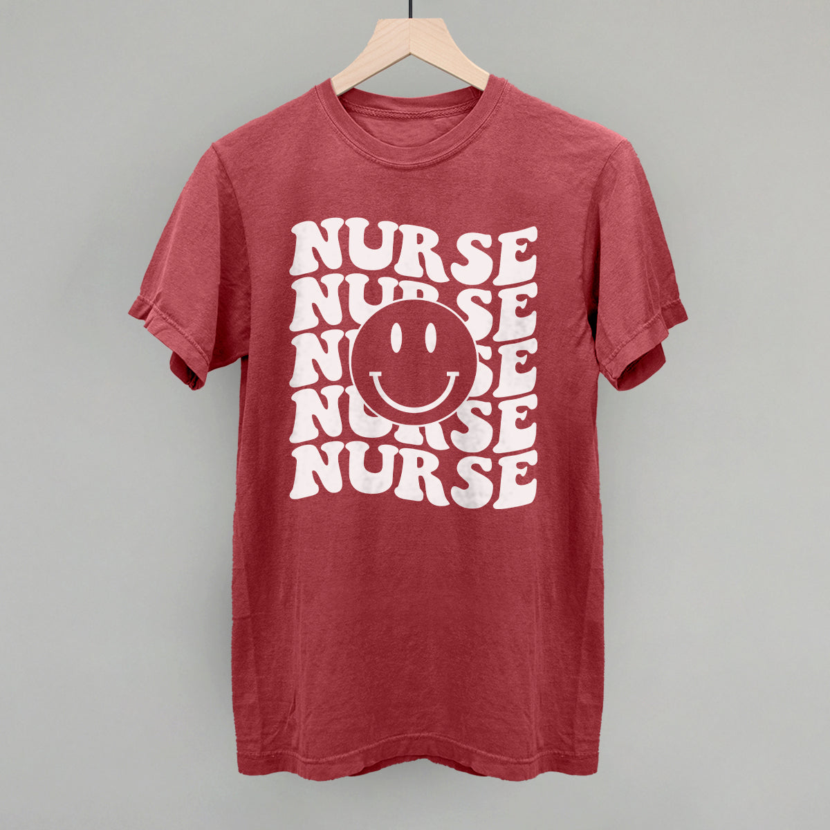 Retro Nurse Smiley (Repeated)