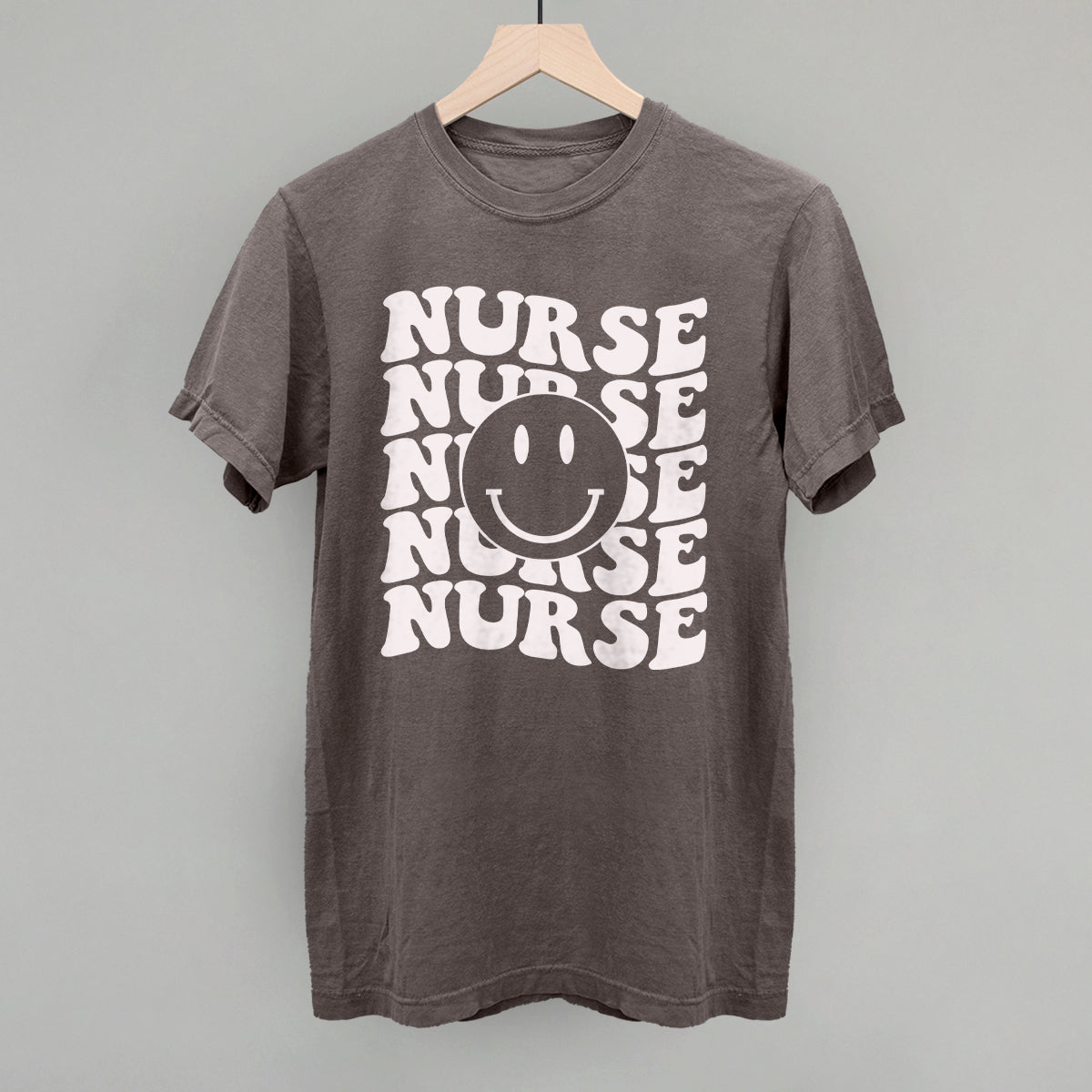 Retro Nurse Smiley (Repeated)