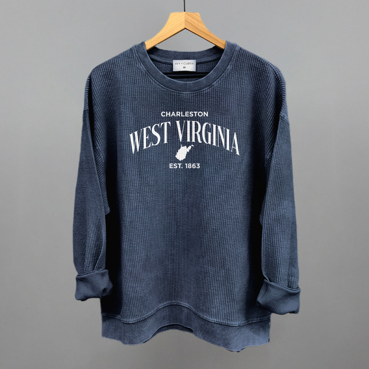 West Virginia Est. 1863 (White)