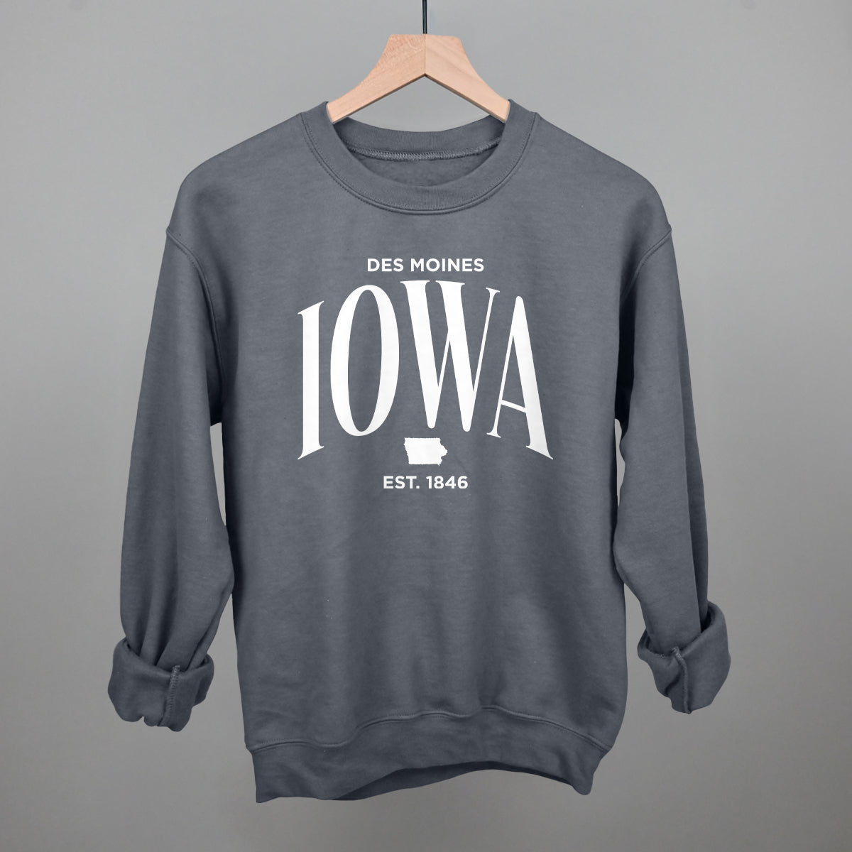 Iowa Est. 1846 (White)