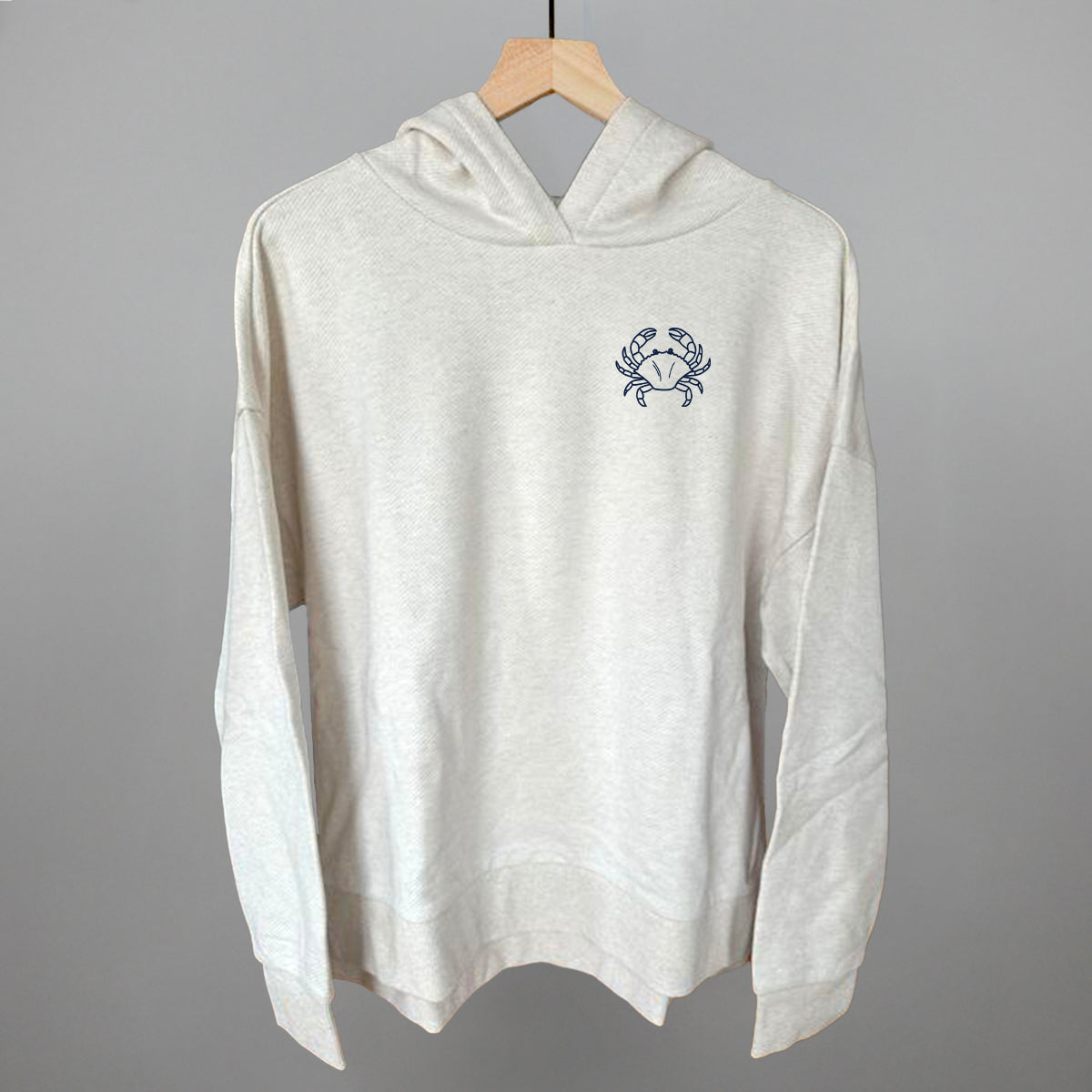 Crab Doodle (Navy Blue) (Left Chest)