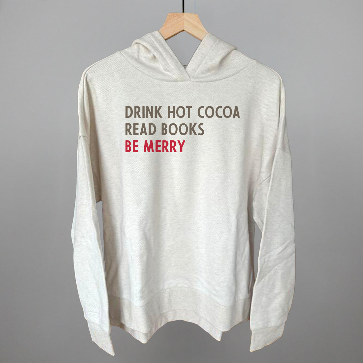 Drink Hot Cocoa Read Books Be Merry