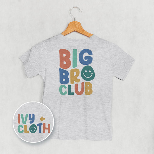Big Bro Club (Kids Back Print)