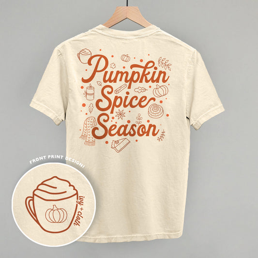Pumpkin Spice Season Doodles (Back Print)