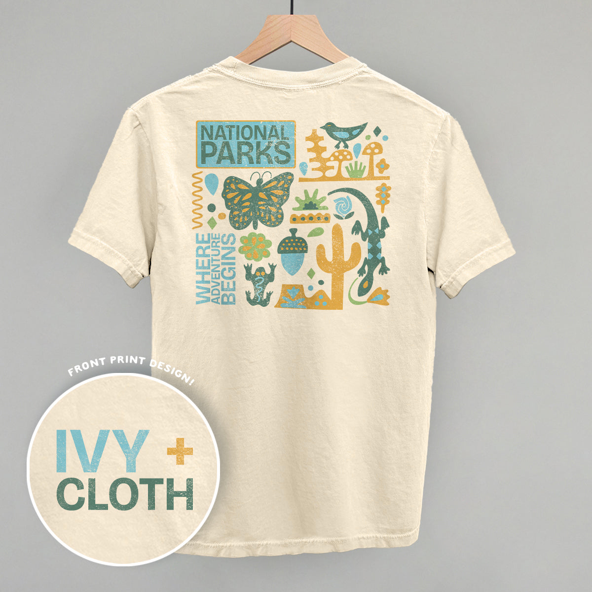 National Parks Doodles (Back Print)