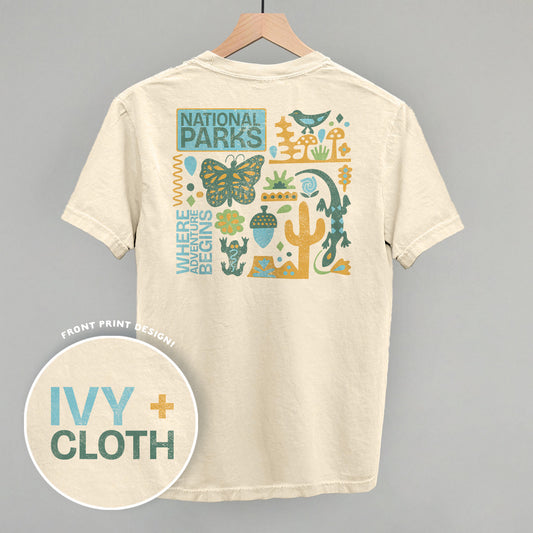 National Parks Doodles (Back Print)