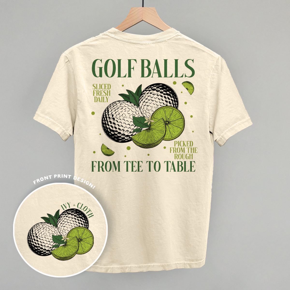 From Tee To Table (Back Print)