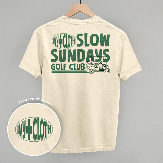 Slow Sundays Golf Club (Back Print)