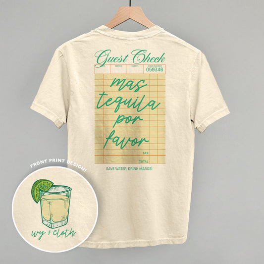Mas Tequila Por Favor (Back Print)