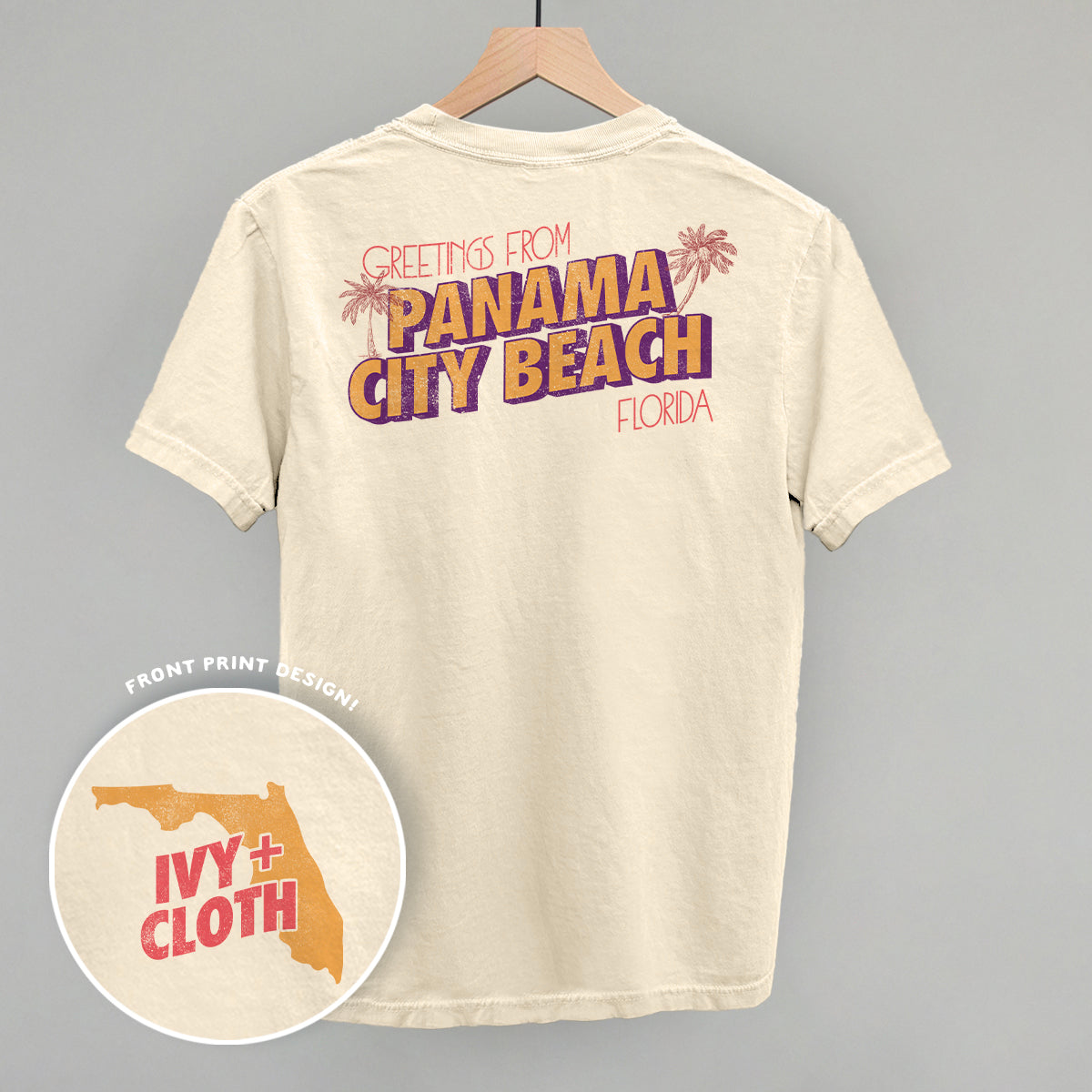 Greetings From Panama City Beach (Back Print)