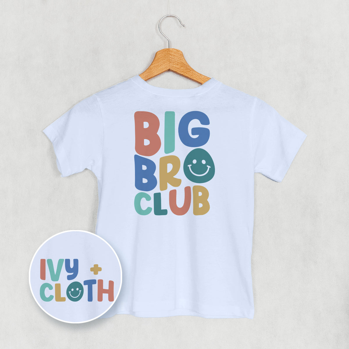 Big Bro Club (Kids Back Print)
