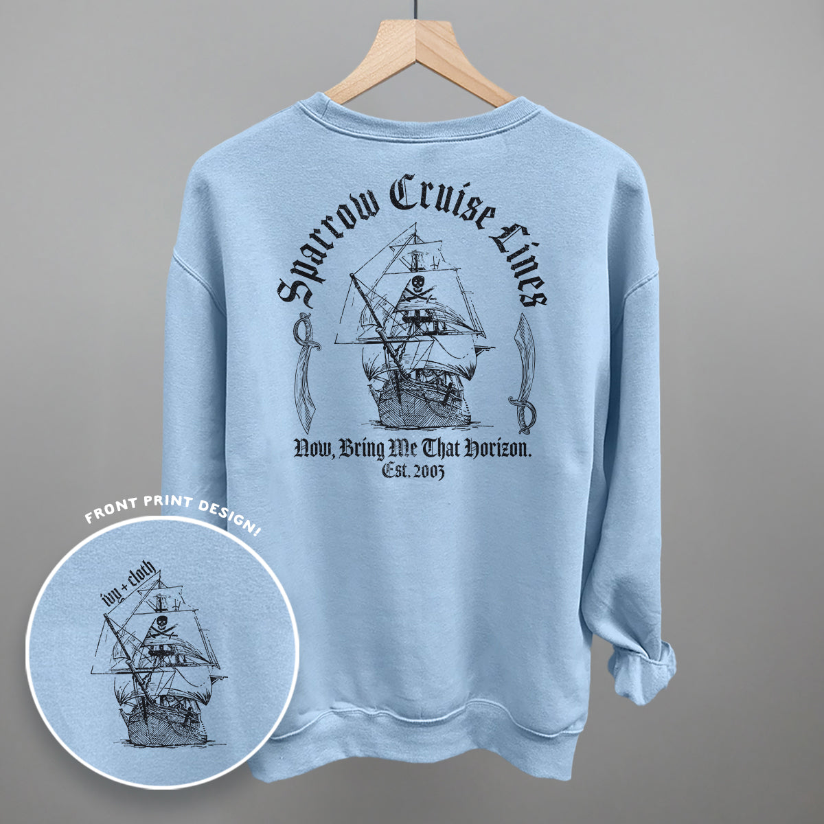 Sparrow Cruise Lines (Back Print)