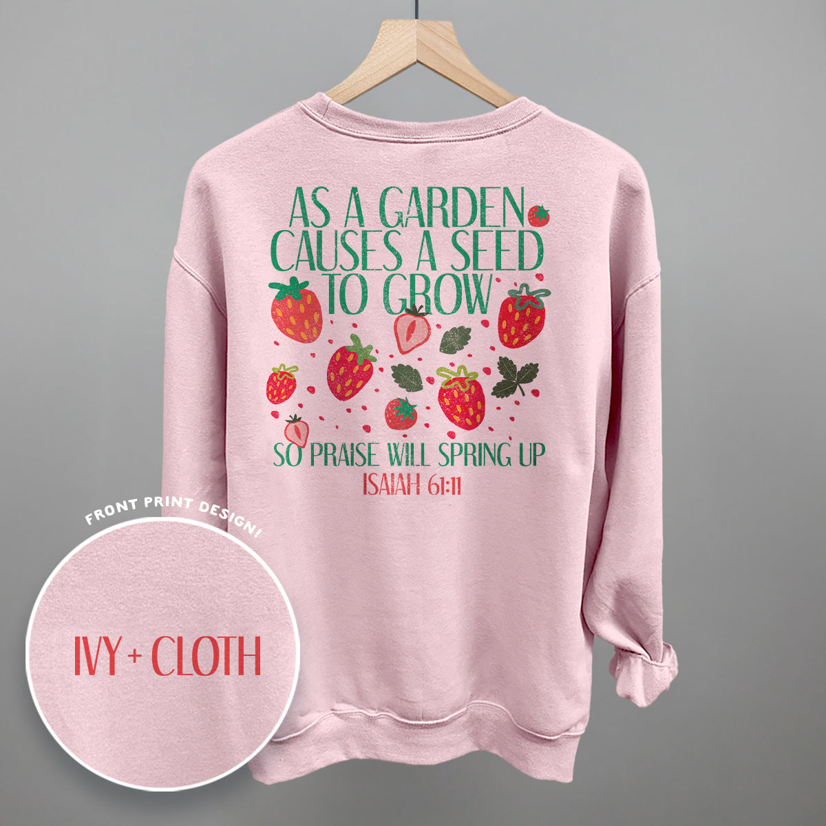 So Praise Will Spring Up (Back Print)