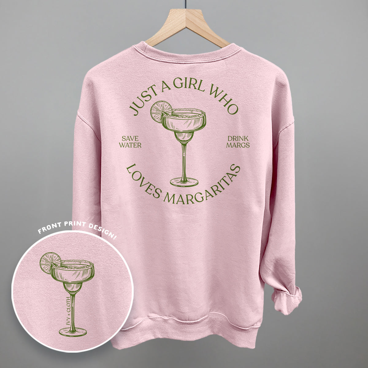 Just A Girl Who Loves Margaritas (Back Print)
