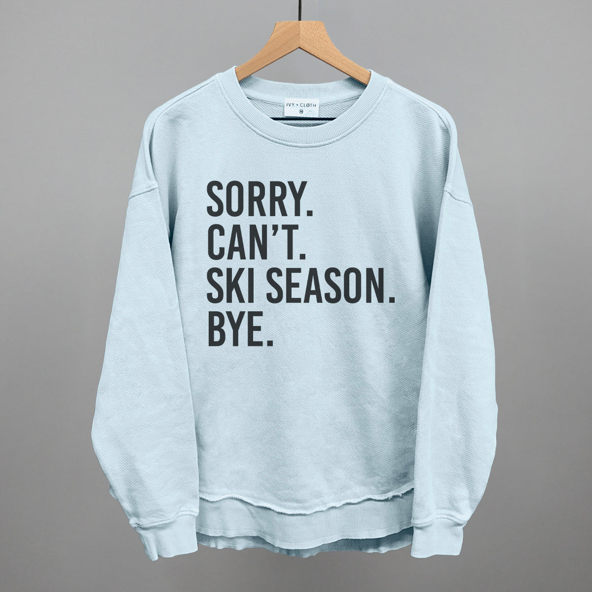 Sorry Can't Ski Season Bye