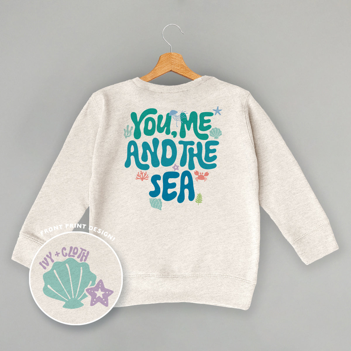 You, Me And The Sea (Kids Back Print)