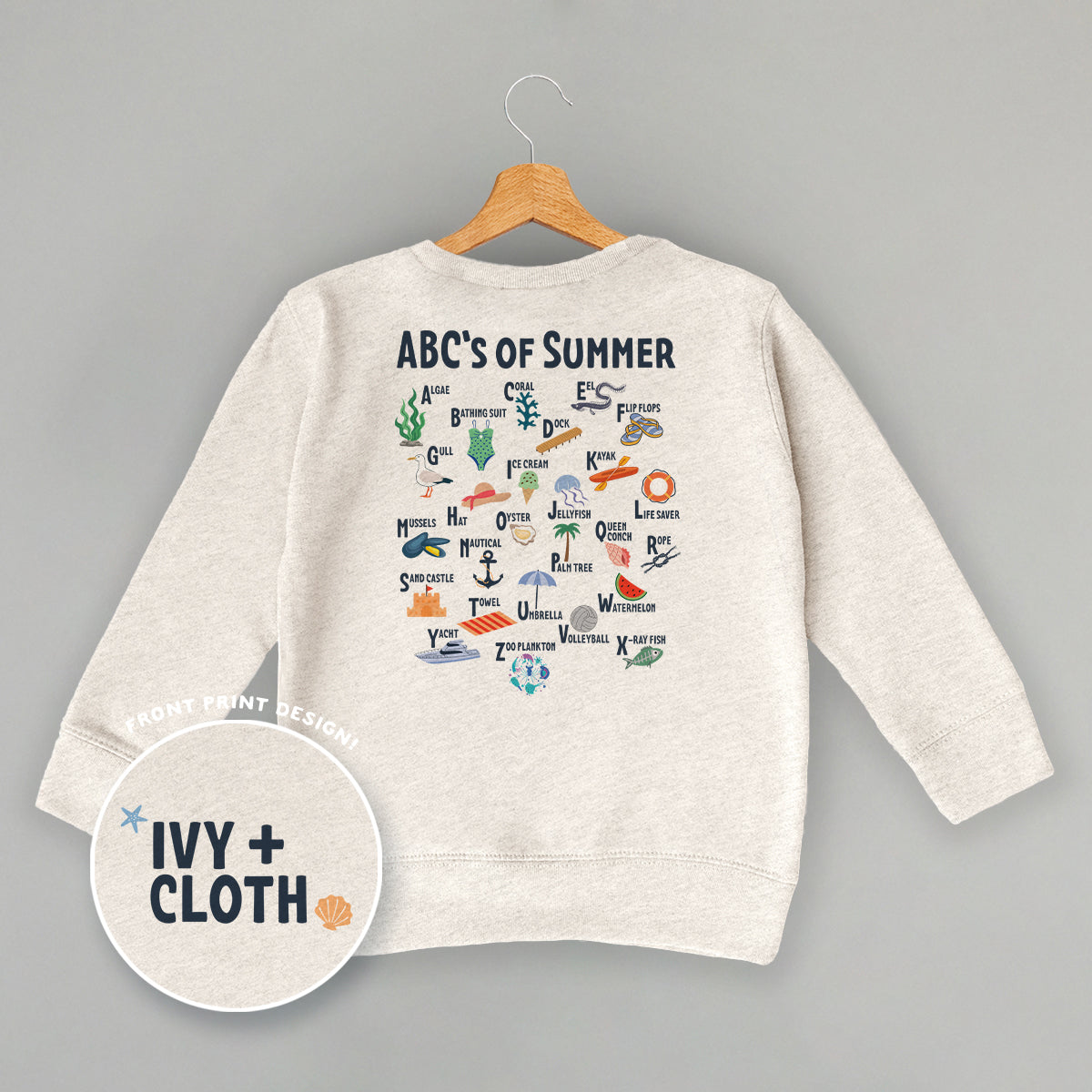 ABC's of Summer (Kids Back Print)