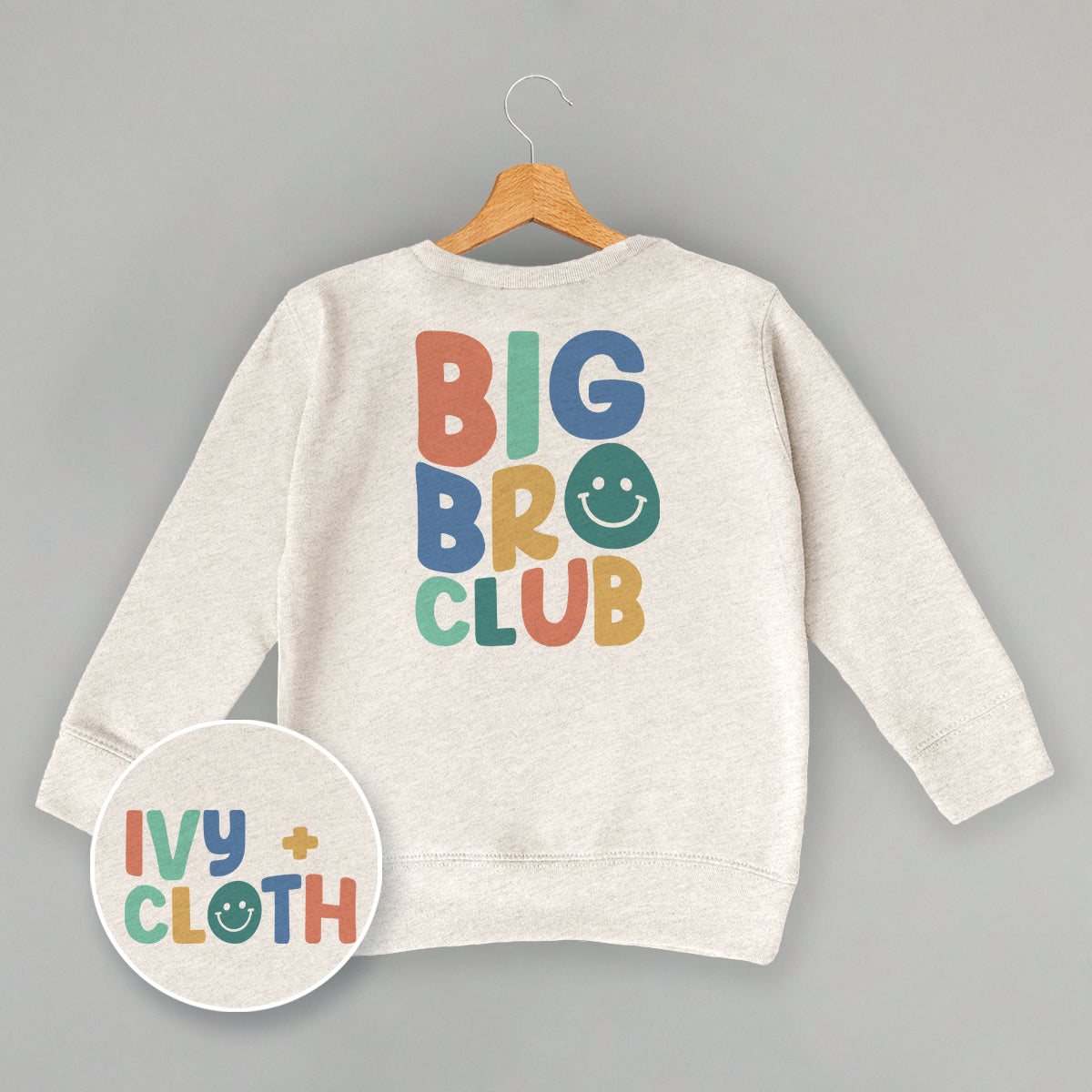 Big Bro Club (Kids Back Print)