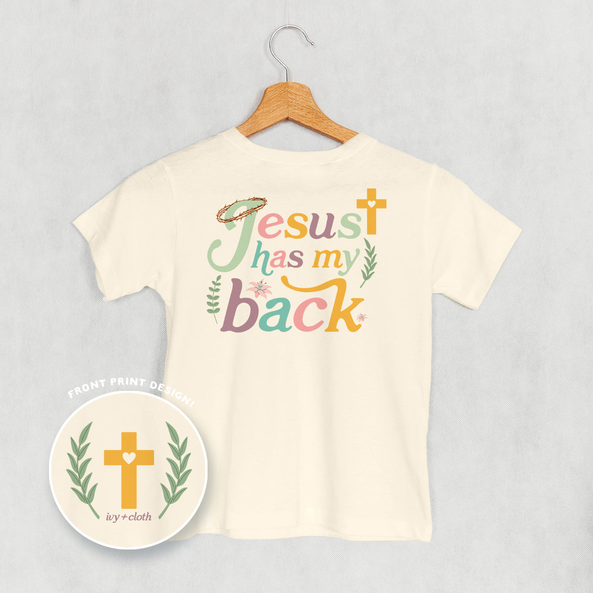 Jesus Has My Back (Kids Back Print)