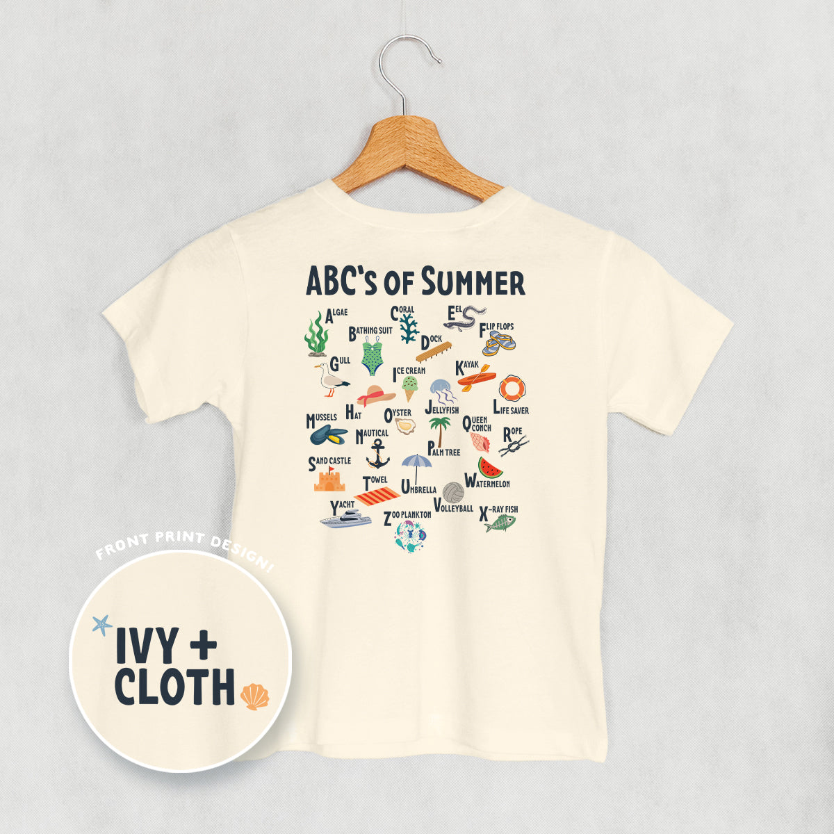 ABC's of Summer (Kids Back Print)