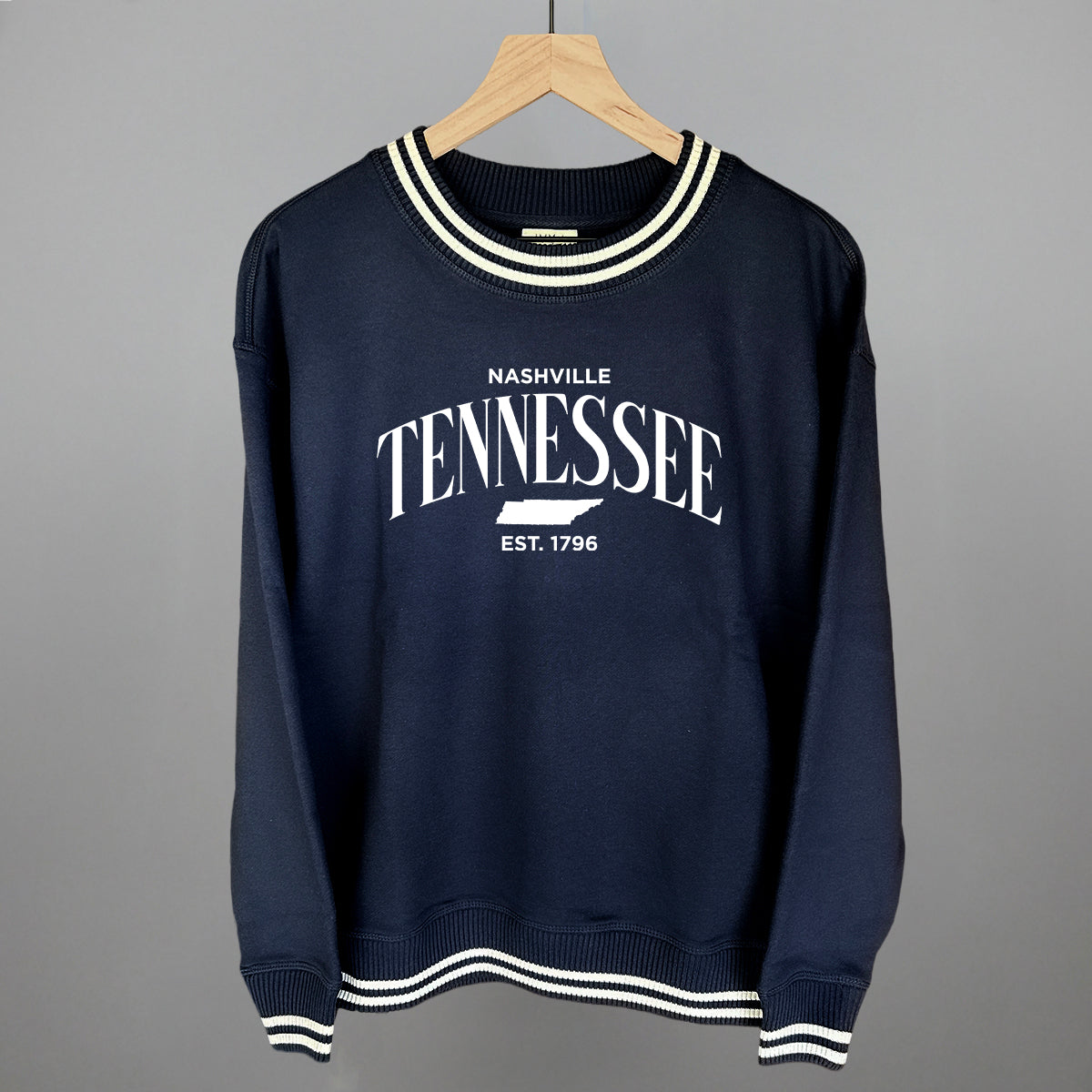 Tennessee Est. 1796 (White)