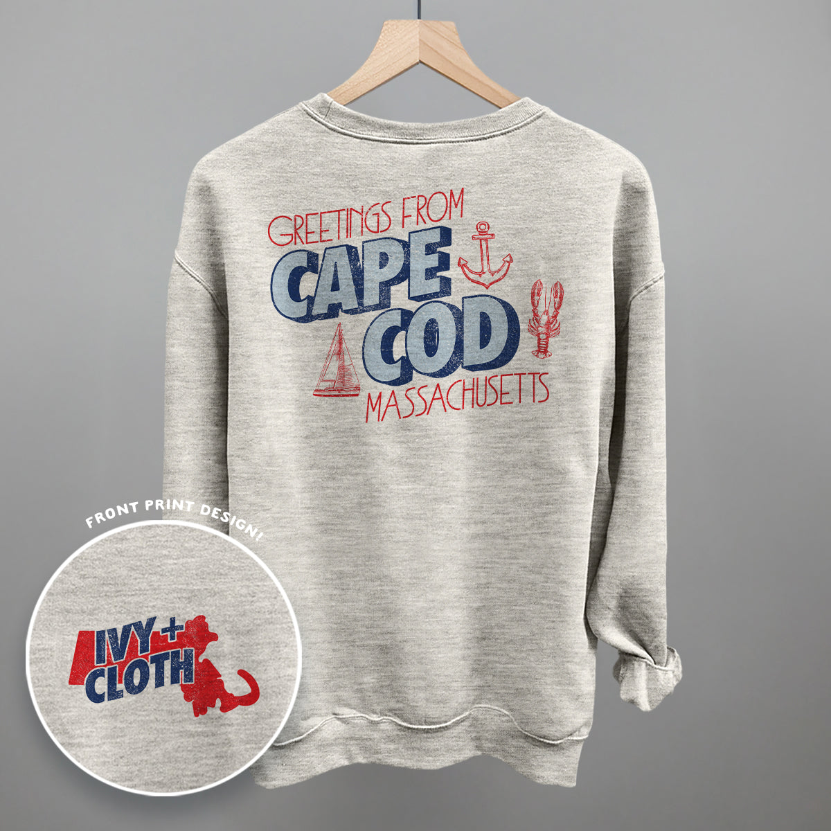 Greetings From Cape Cod (Back Print)