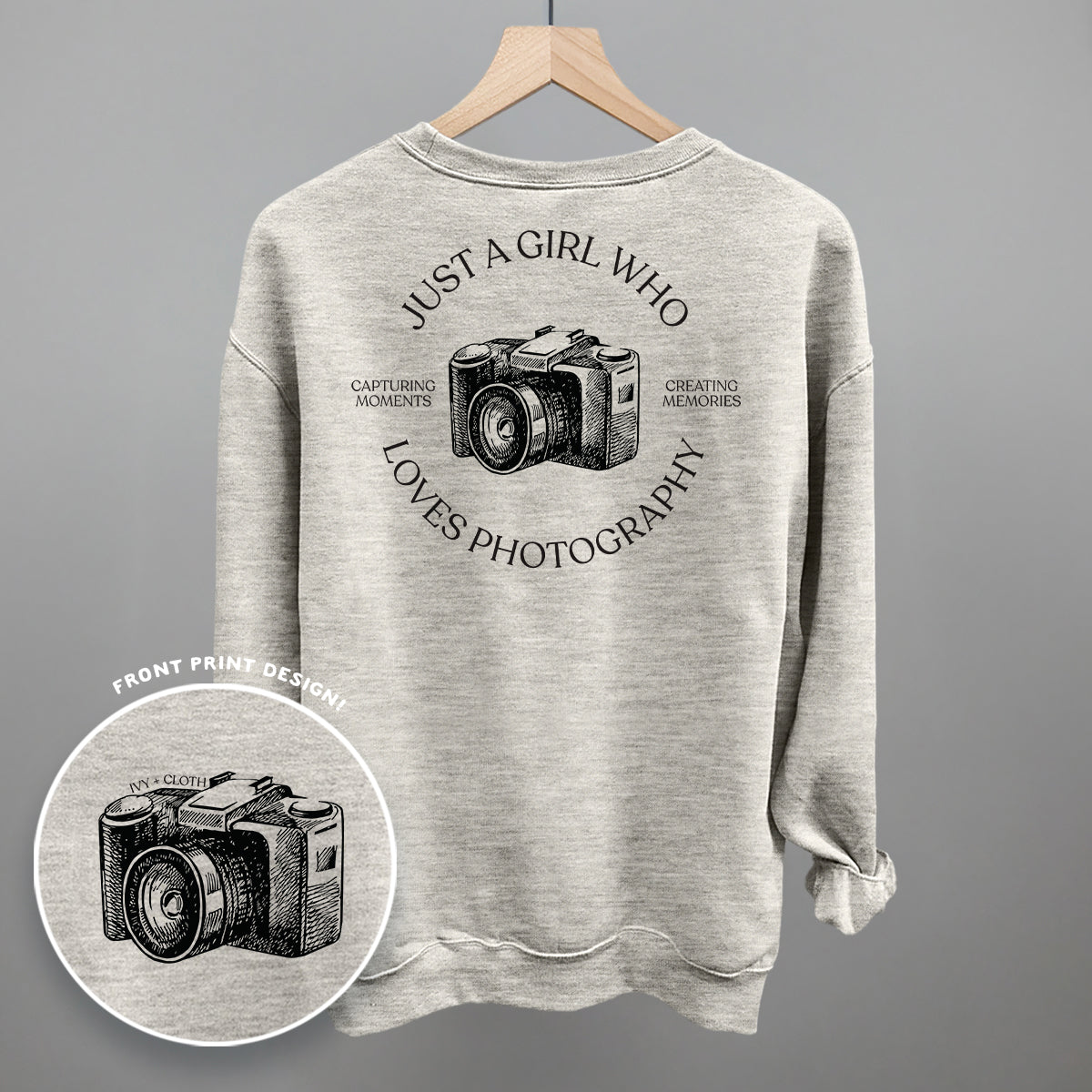 Just A Girl Who Loves Photography (Back Print)