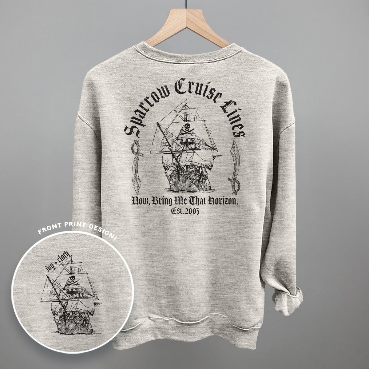 Sparrow Cruise Lines (Back Print)